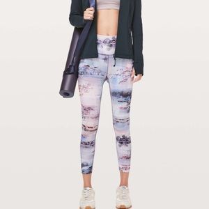 Lululemon Wunder Under High Rise 7/8 Sunrise